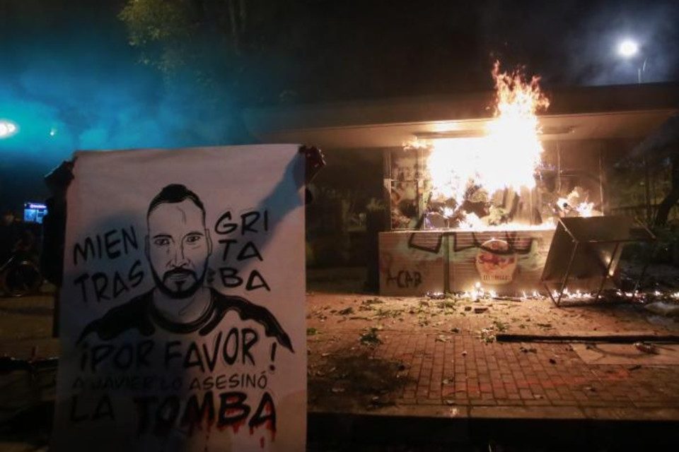 Bogotá protestas 09.09.2020