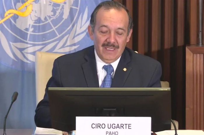 Ciro Ugarte, director de Health Emergencies de la OPS