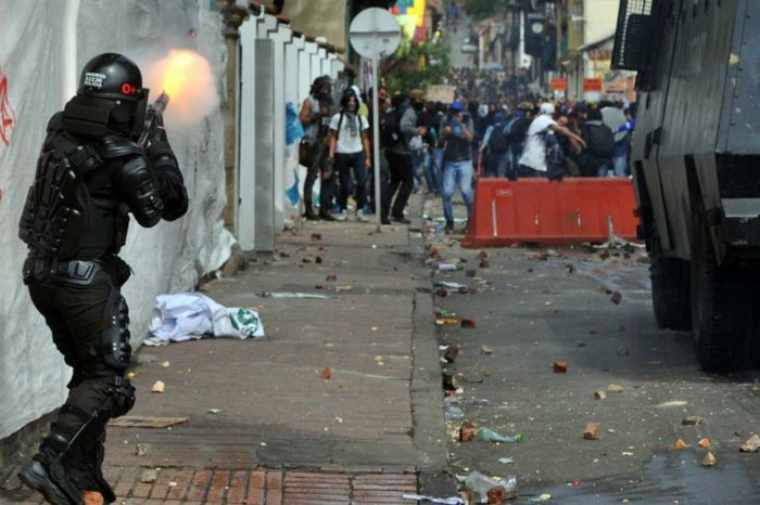 Protestas en Colombia