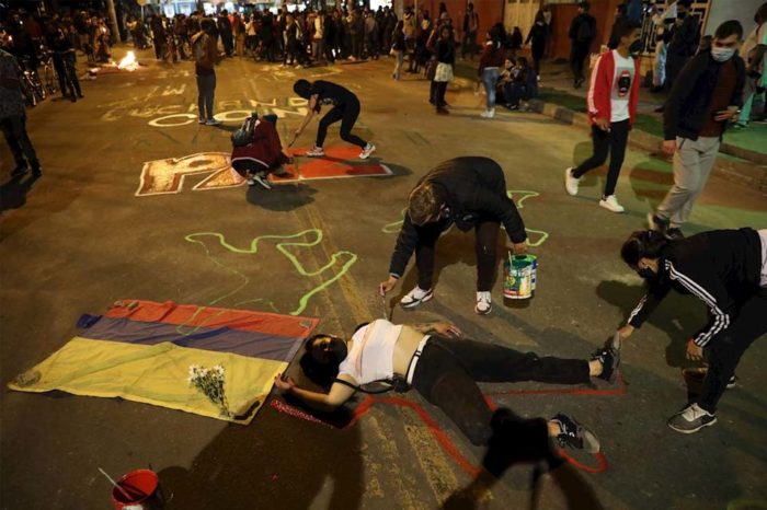 Protestas en Colombia