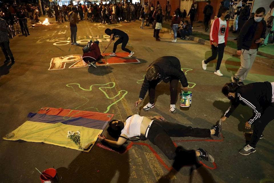 Protestas en Colombia