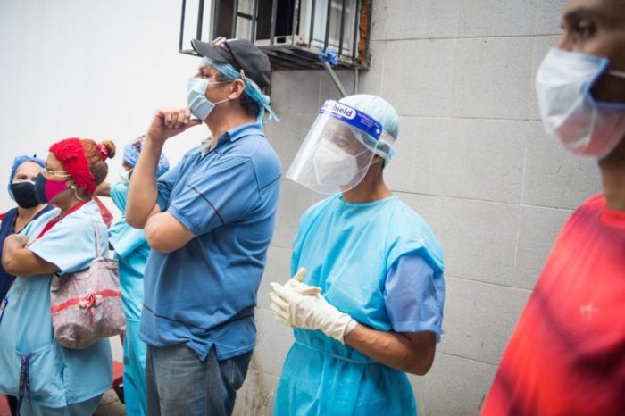 Trabajadores de la salud- Ayuda Humanitaria hospitales