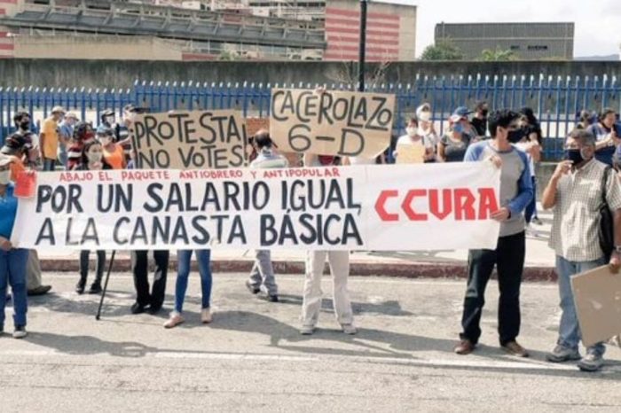 Protesta de educadores