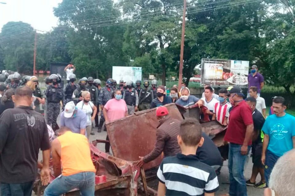 protestas gasolina barinas