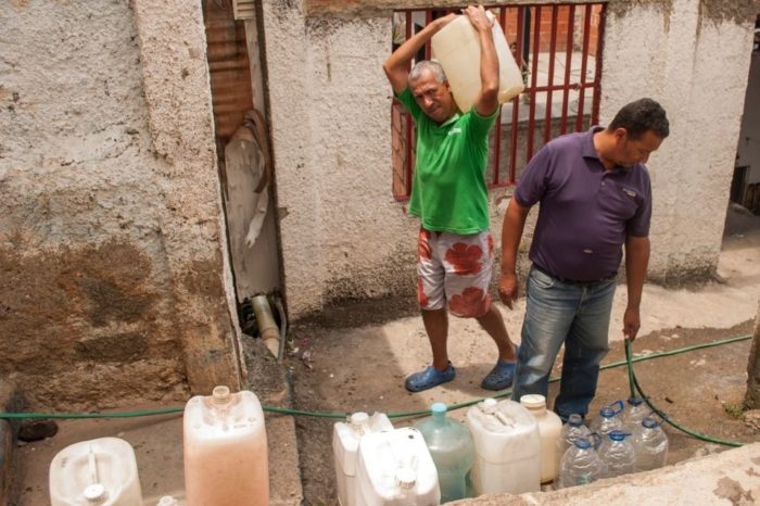 escasez de agua