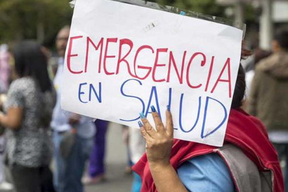Salud. Protestas