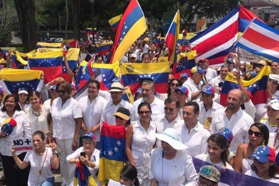 Costa Rica migrantes venezolanos