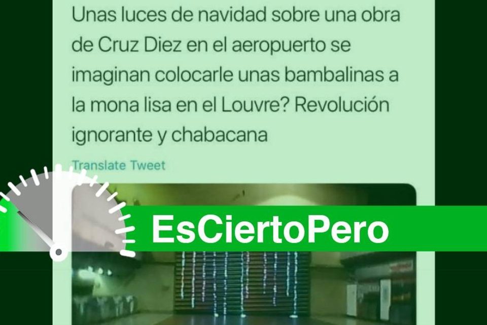 Cruz-Diez luces naviidad EsPaja