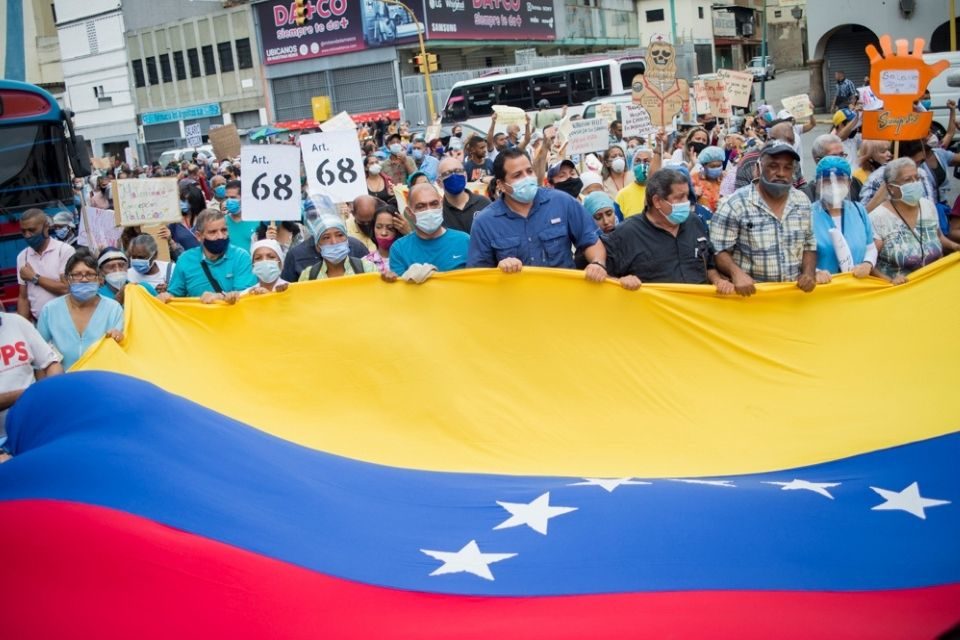 Trabajadores de la salud - marcha