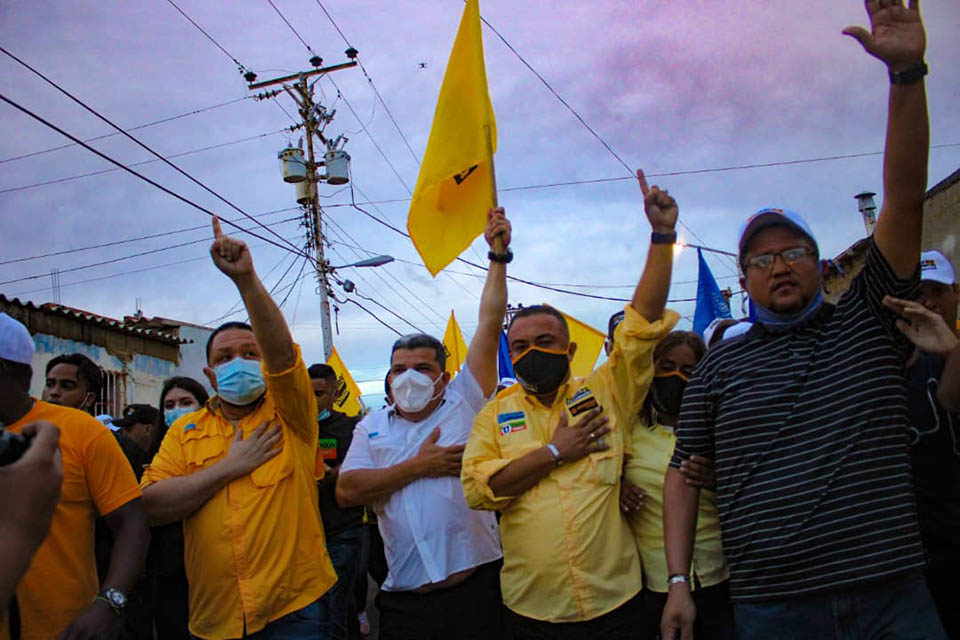 Candidatos en Falcón