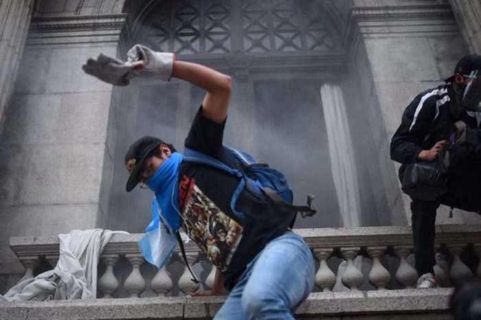Guatemala incendio Congreso