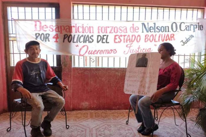 nelson carpio desaparición forzada