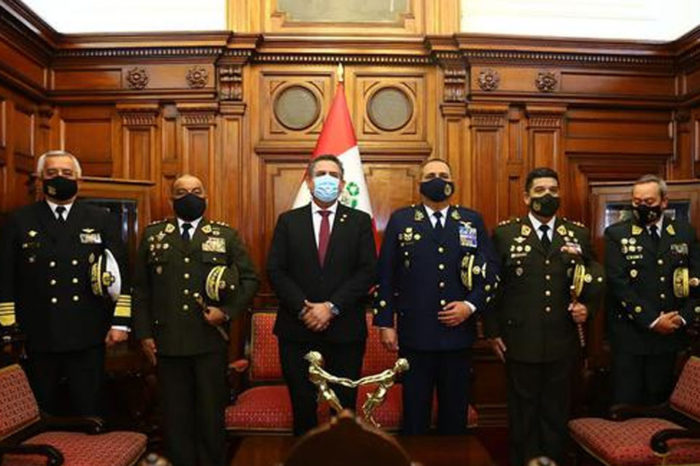 Manuel Merino presidente del Perú