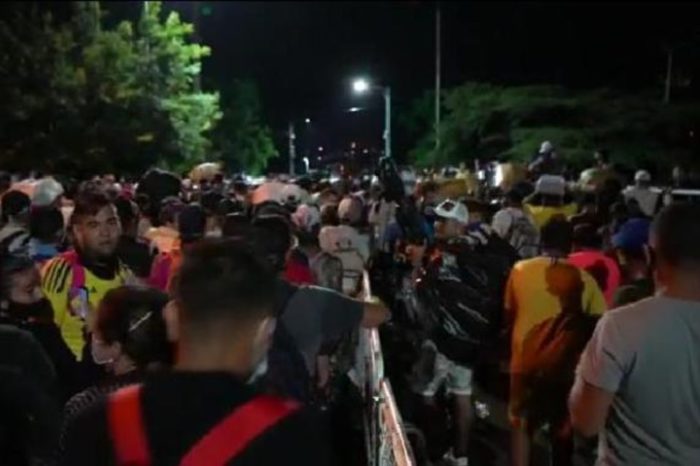 venezolanos Colombia puente simon bolivar 19.11.2020