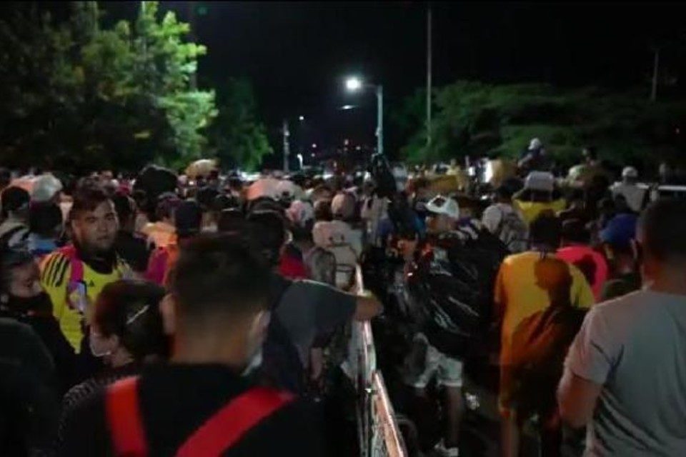 venezolanos Colombia puente simon bolivar 19.11.2020