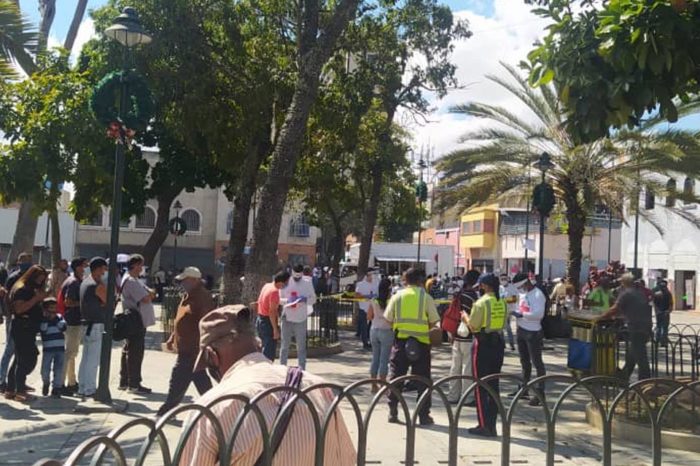colectivos impidieron instalación de centros de consulta popular