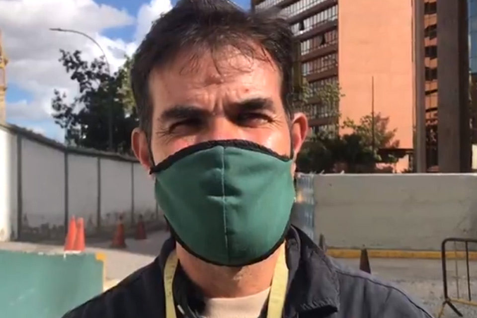 Reportero Gráfico de Punto de Corte, Juan Carlos Niera