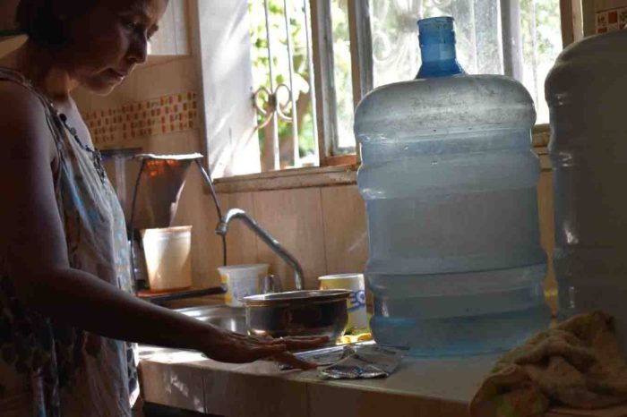 alumbre Zulia agua potable