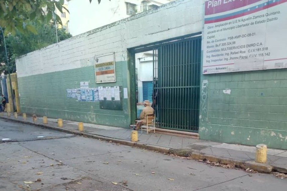 centros de votación Agustín Zamora Quintana Caracas