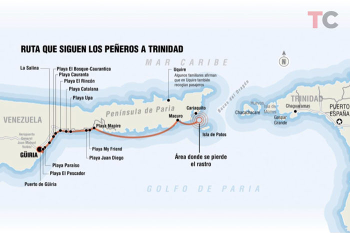 portada mapa peñeros güiria