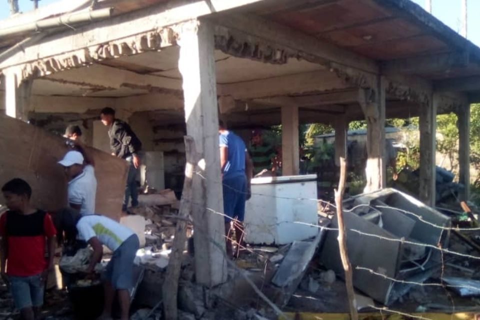 Explosión de Bombonas de gas doméstico
