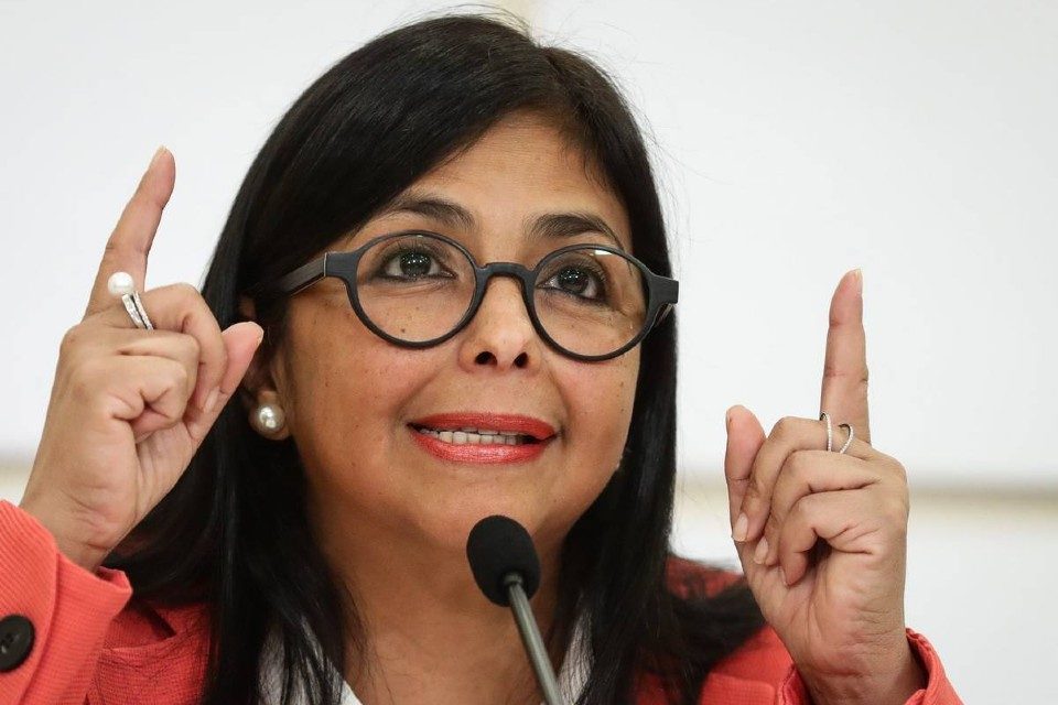 delcy Rodríguez SEN eléctrico Colombia