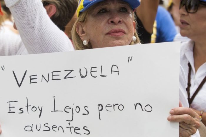 Venezolanos exiliados