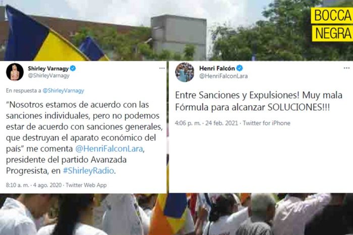 Boccanegra Avanzada Henri Falcón coherencia sanciones