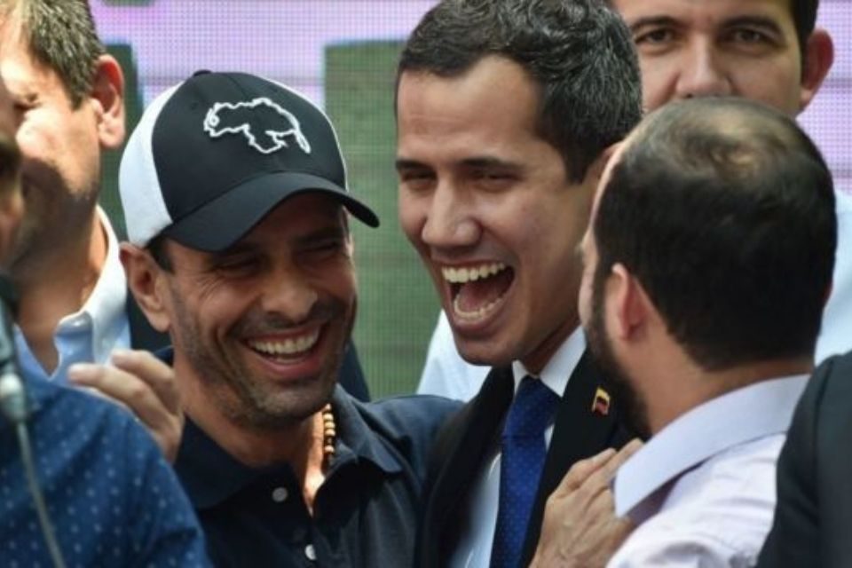 gobierno Interino Capriles y Guaidó covid-19