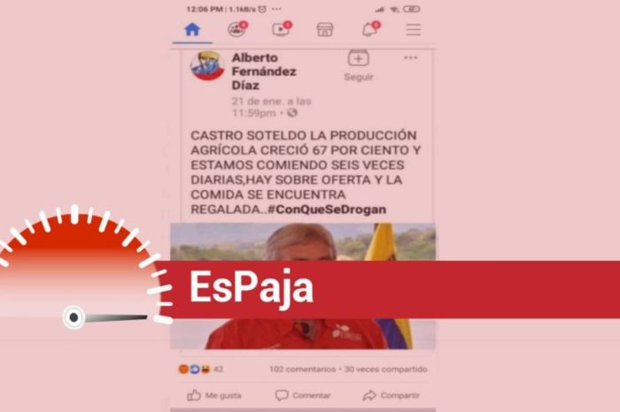 EsPaja agricultura Wilmar Castro Soteldo