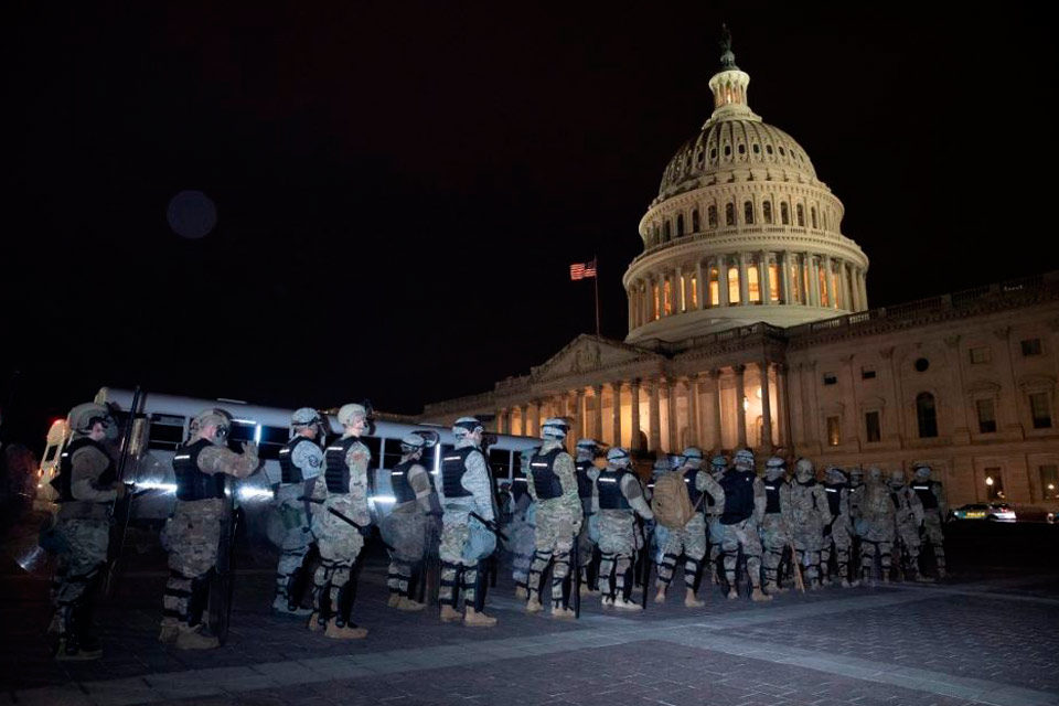 La invasión al Capitolio Democracia