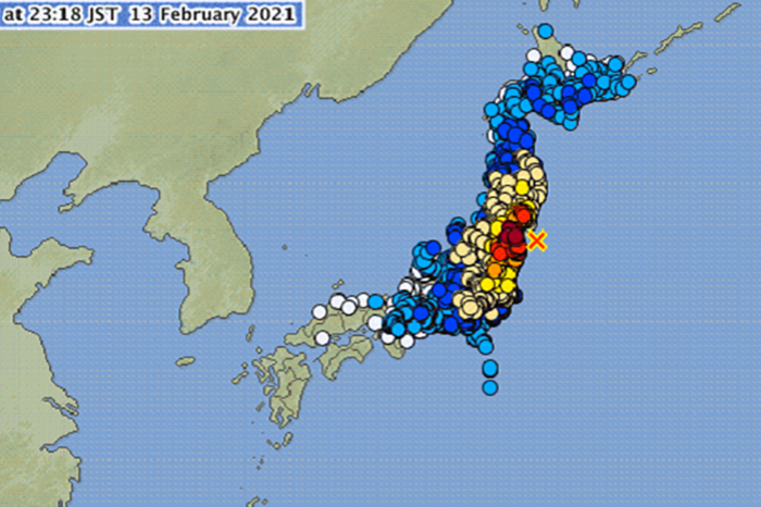 Terremoto en Japón