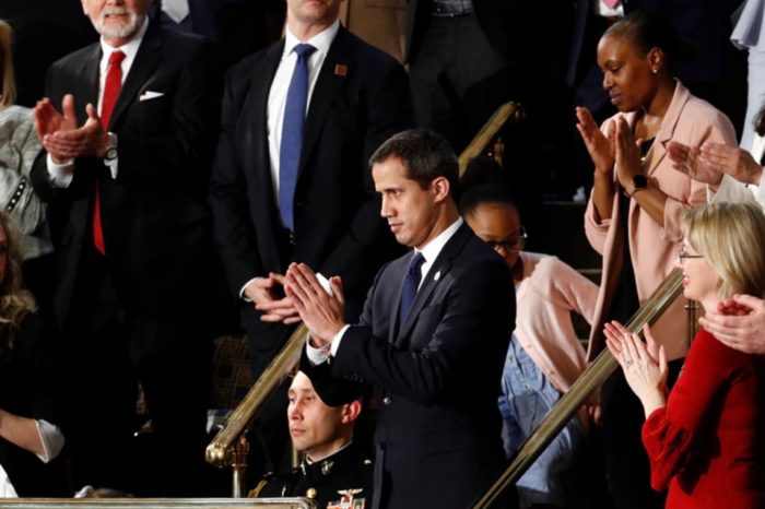 Juan Guaidó estado de la Unión EEUU
