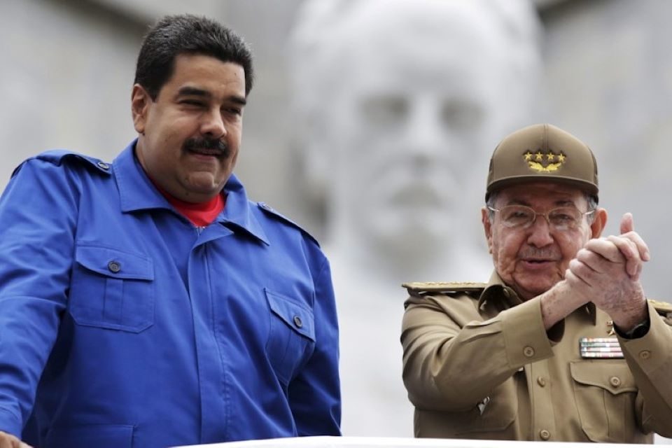 Nicolás Maduro y Raúl Castro