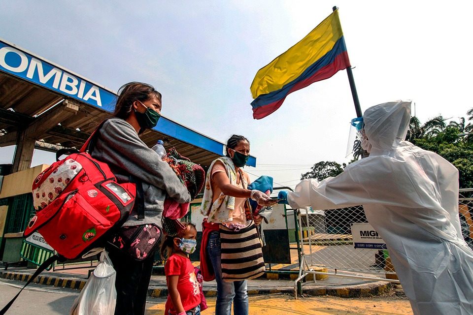 migrantes venezolanos