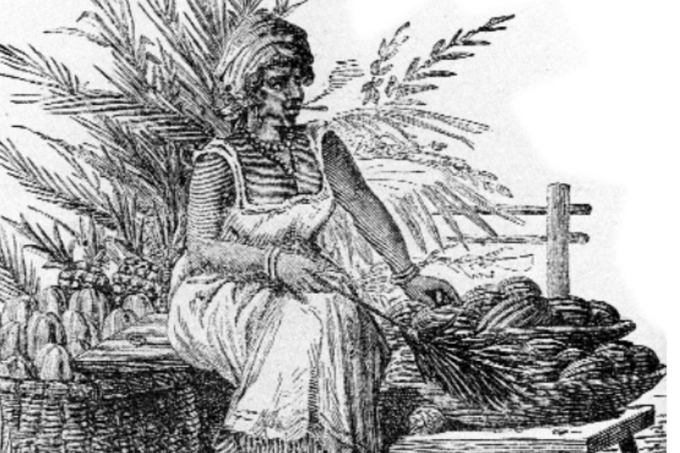 Una mujer aragüeña
