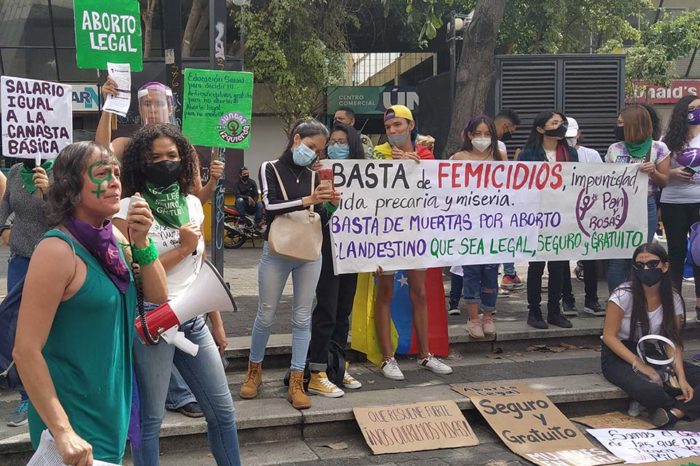 Manifestación feminista por el Día Internacional de la Mujer