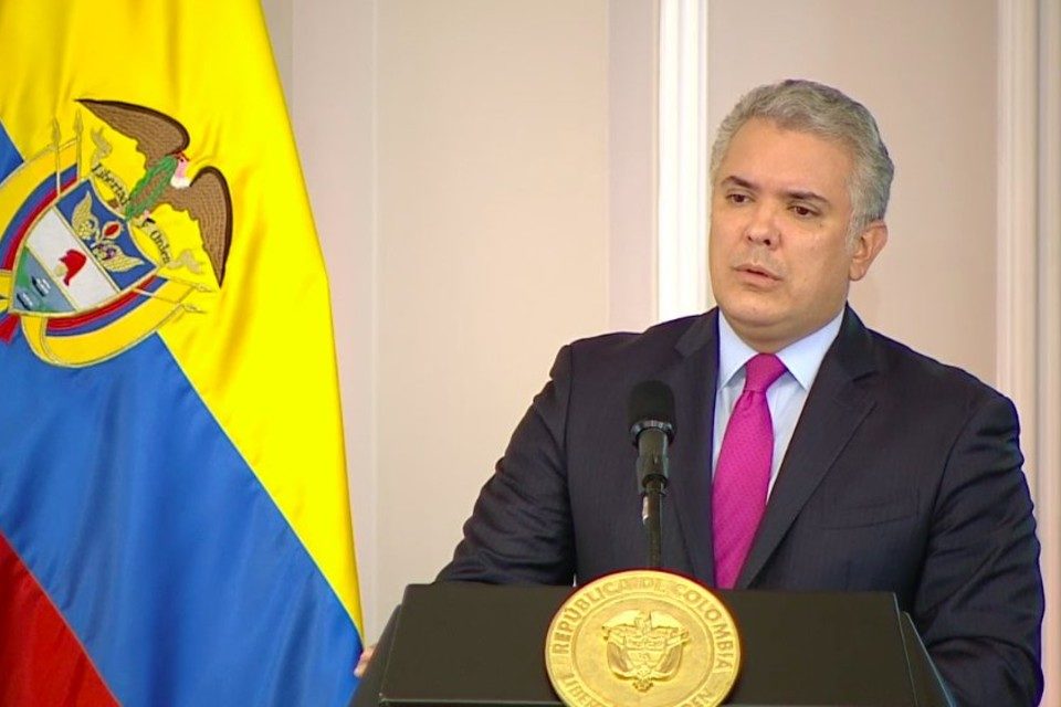 Ivan Duque vs Delcy Rodrígu