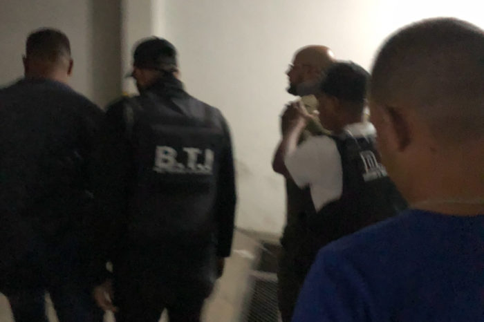 Detención esposo de andreína baduel