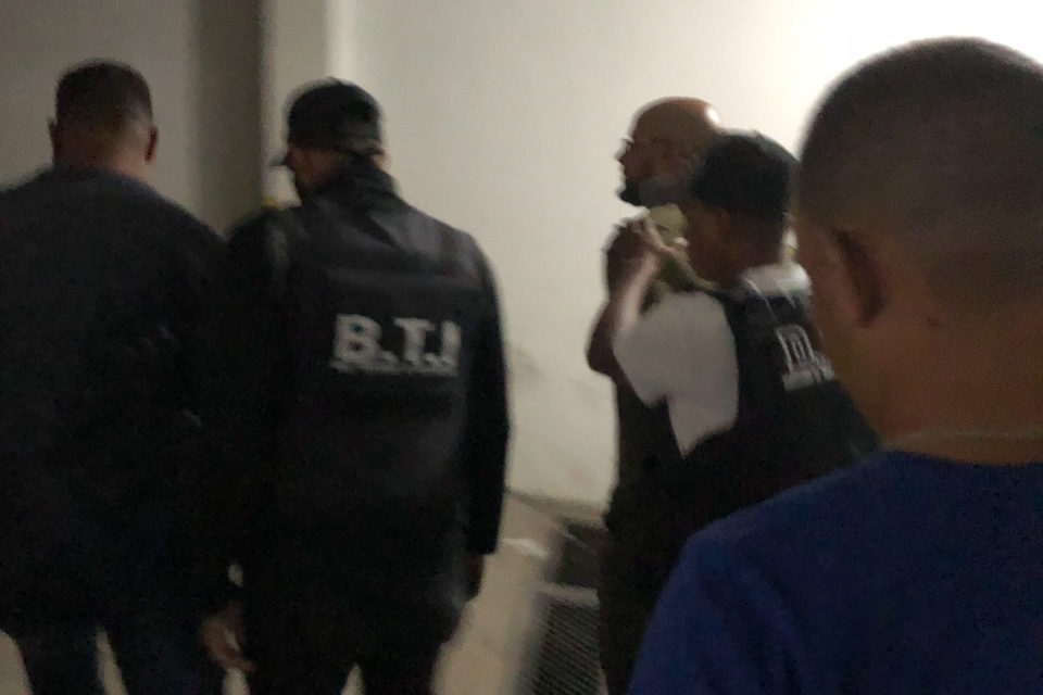Detención esposo de andreína baduel