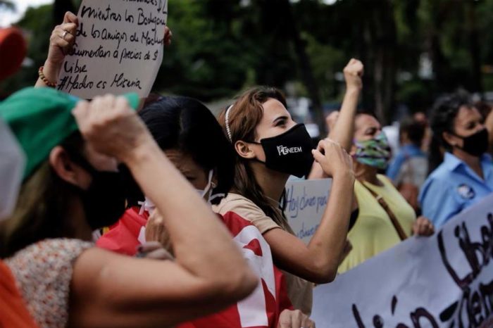 Protesta mujeres