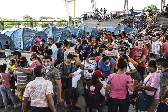 desplazados en colombia