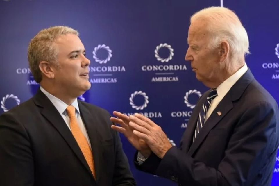 Las relaciones Duque Biden