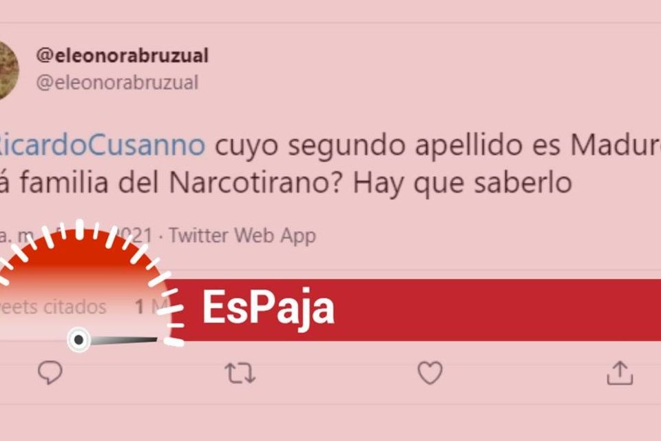 Ricardo Cusanno Maduro parentesco EsPaja