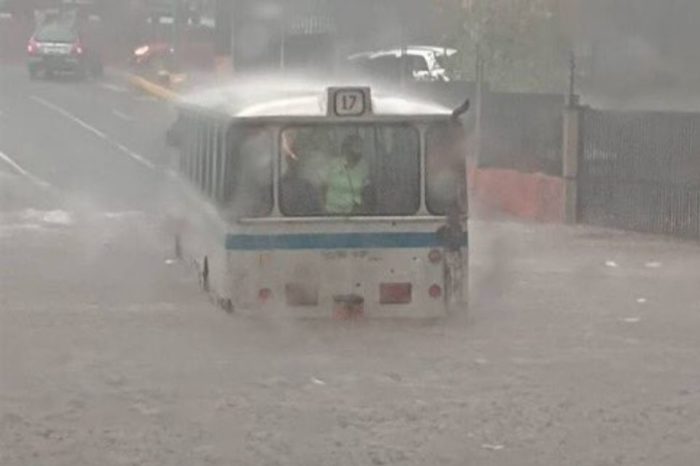 Lluvias en Caracas
