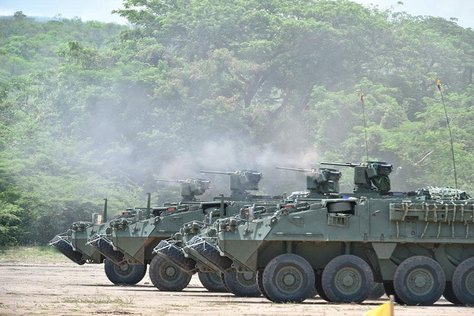 Ejercicios militares en Colombia
