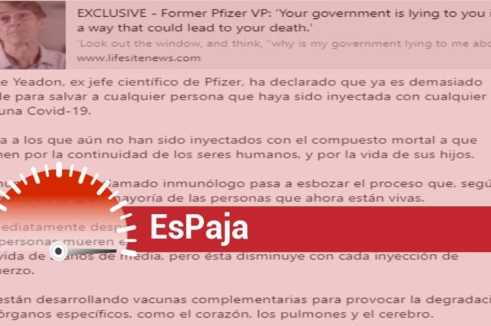 EsPaja pfizer vacunas coronavirus