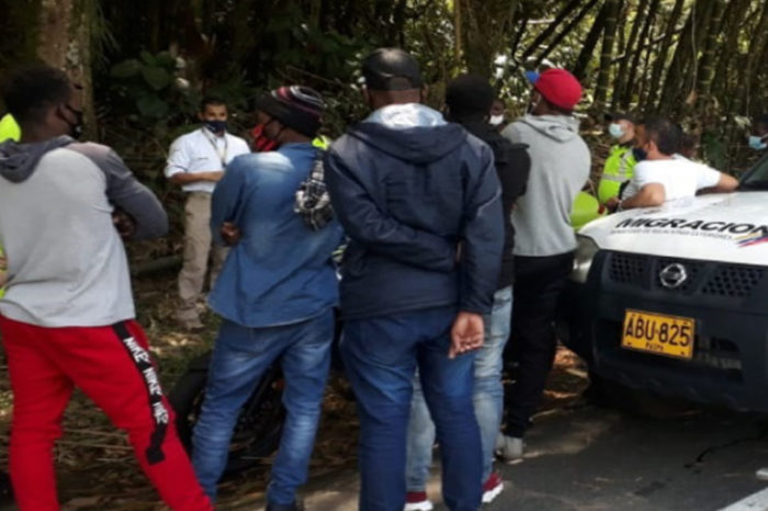 Migrantes detenidos