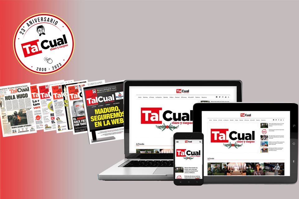 portada linea de tiempo talcual aniversario 23
