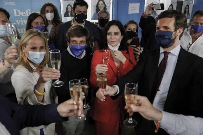 Votar en Madrid Díaz Ayuso